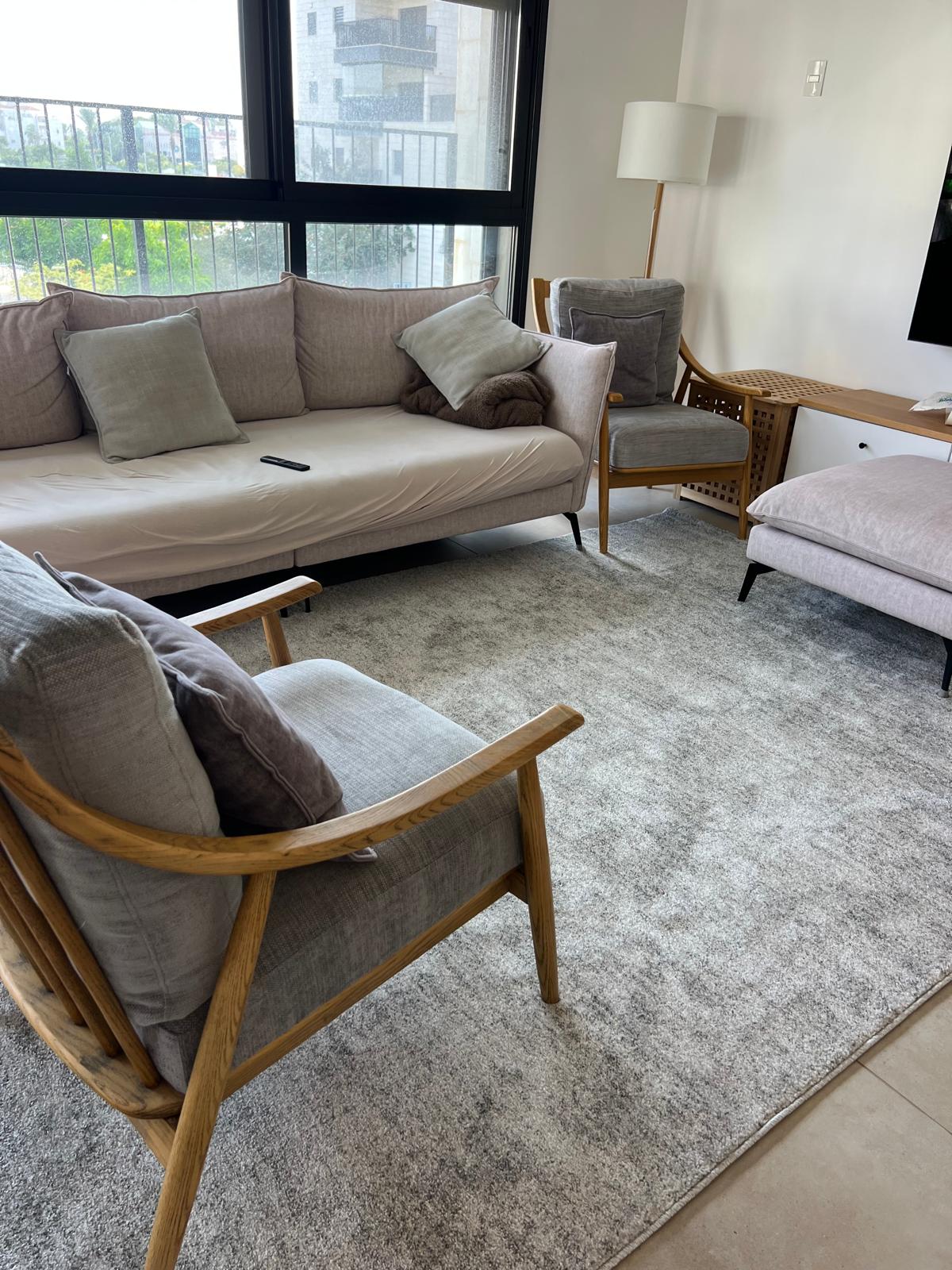 Basic 456 02 smooth carpet grey | BASIC