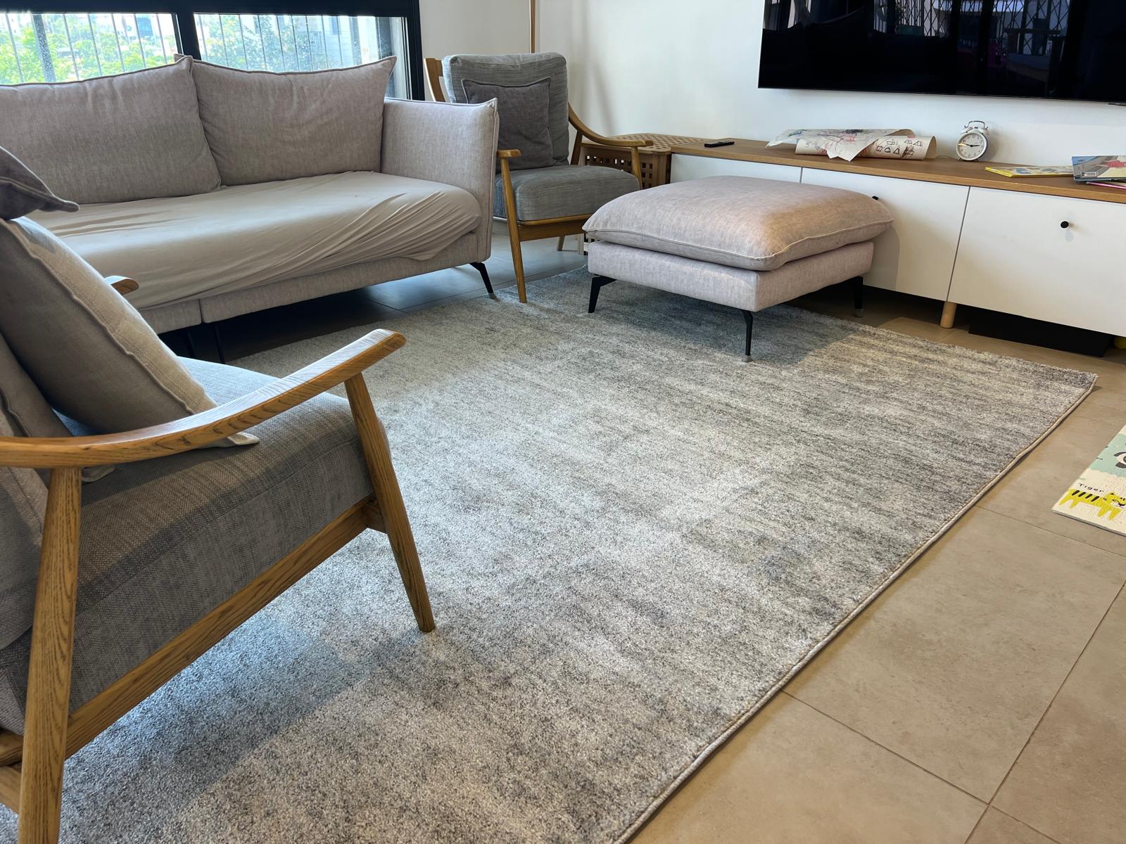 Basic 456 02 smooth carpet grey | BASIC