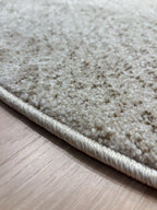 שטיח עגול חלק בייסיק 456 03 בז' | basic