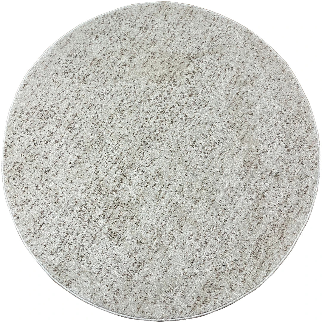 שטיח עגול חלק בייסיק 456 03 בז' | basic