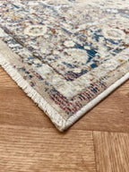 שטיח קנבס וינטג׳ מדליון 127 04 בז׳/צבעוני | CANVAS