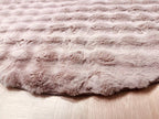 שטיח עגול שאגי קלאוד 213 ורוד | CLOUD