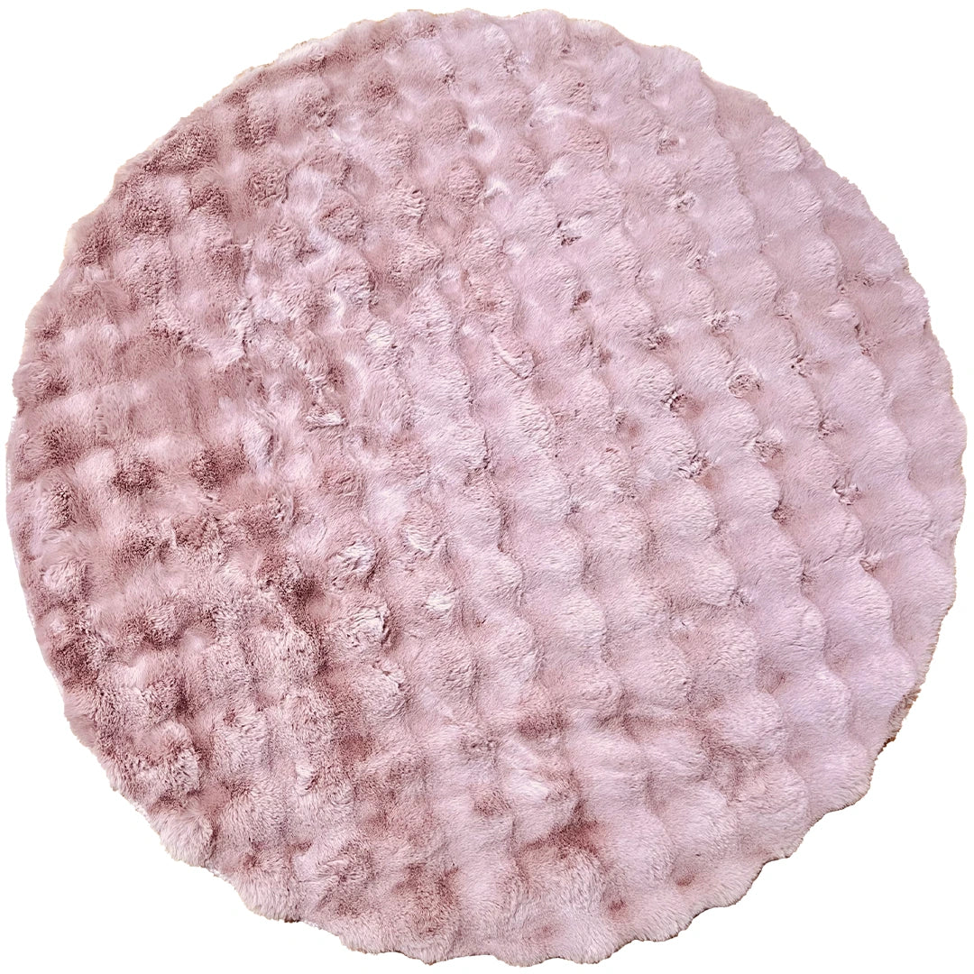 שטיח עגול שאגי קלאוד 213 ורוד | CLOUD