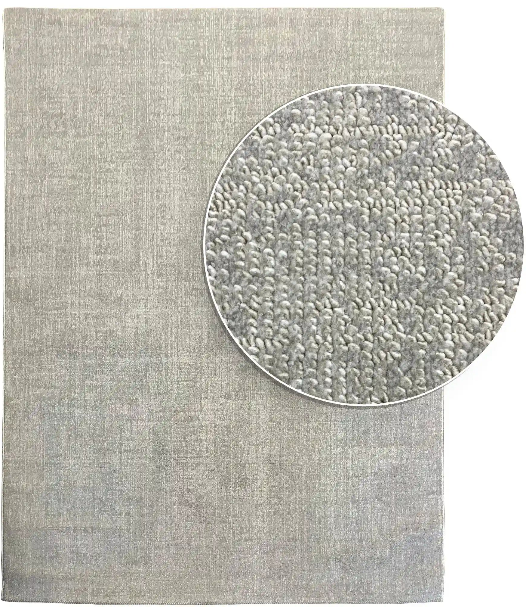 שטיח פררה מונקו חלק 264 03 אפור בהיר | FERRERA MONACO