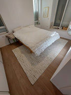 Loren Carpet 28 Cream/Brown | LOREN