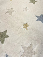 שטיח ילדים כוכבים 30 04 צבעוני | KIDS