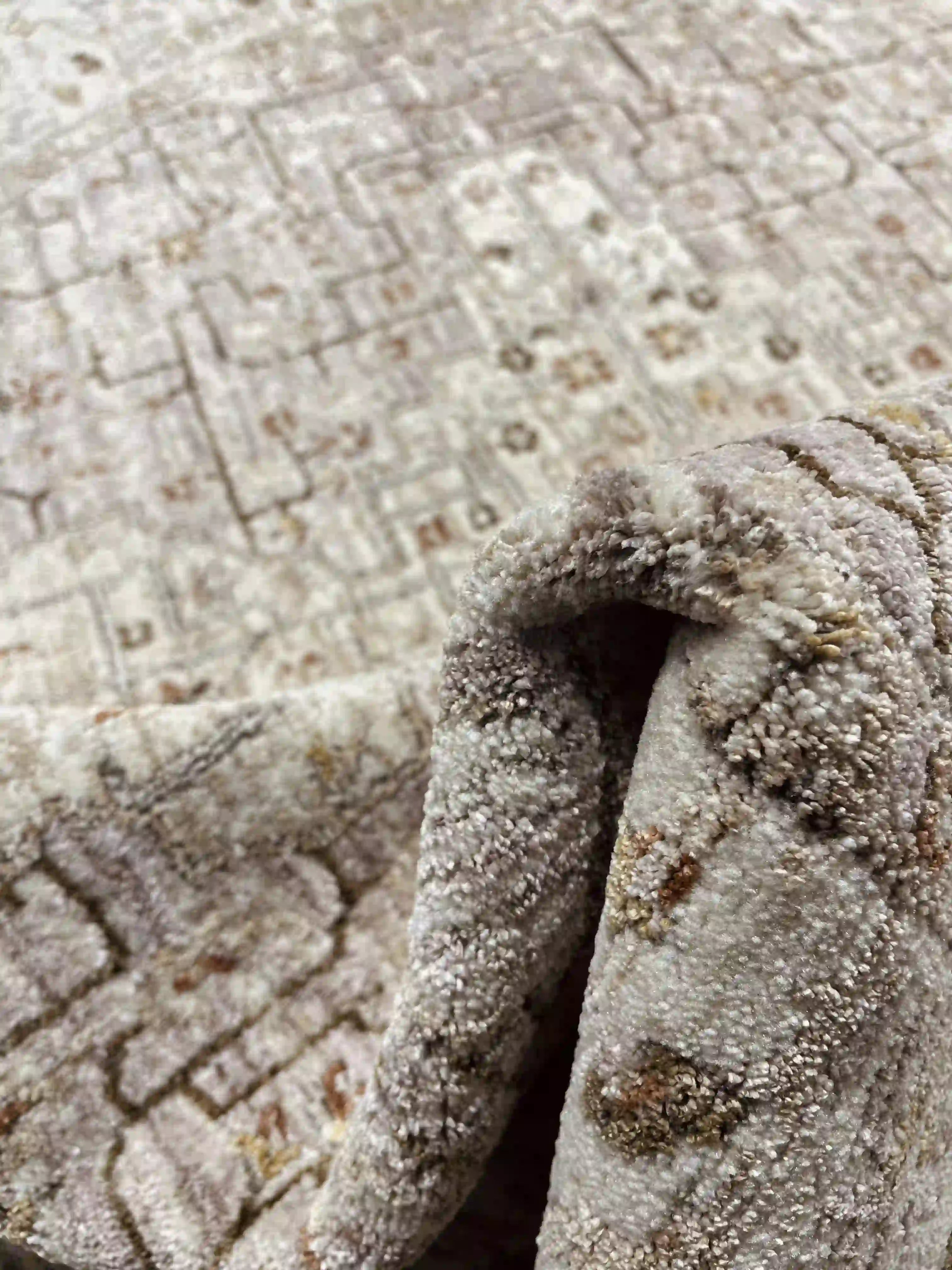 Round rug Madeleine 449 01 colorful | MADELEINE