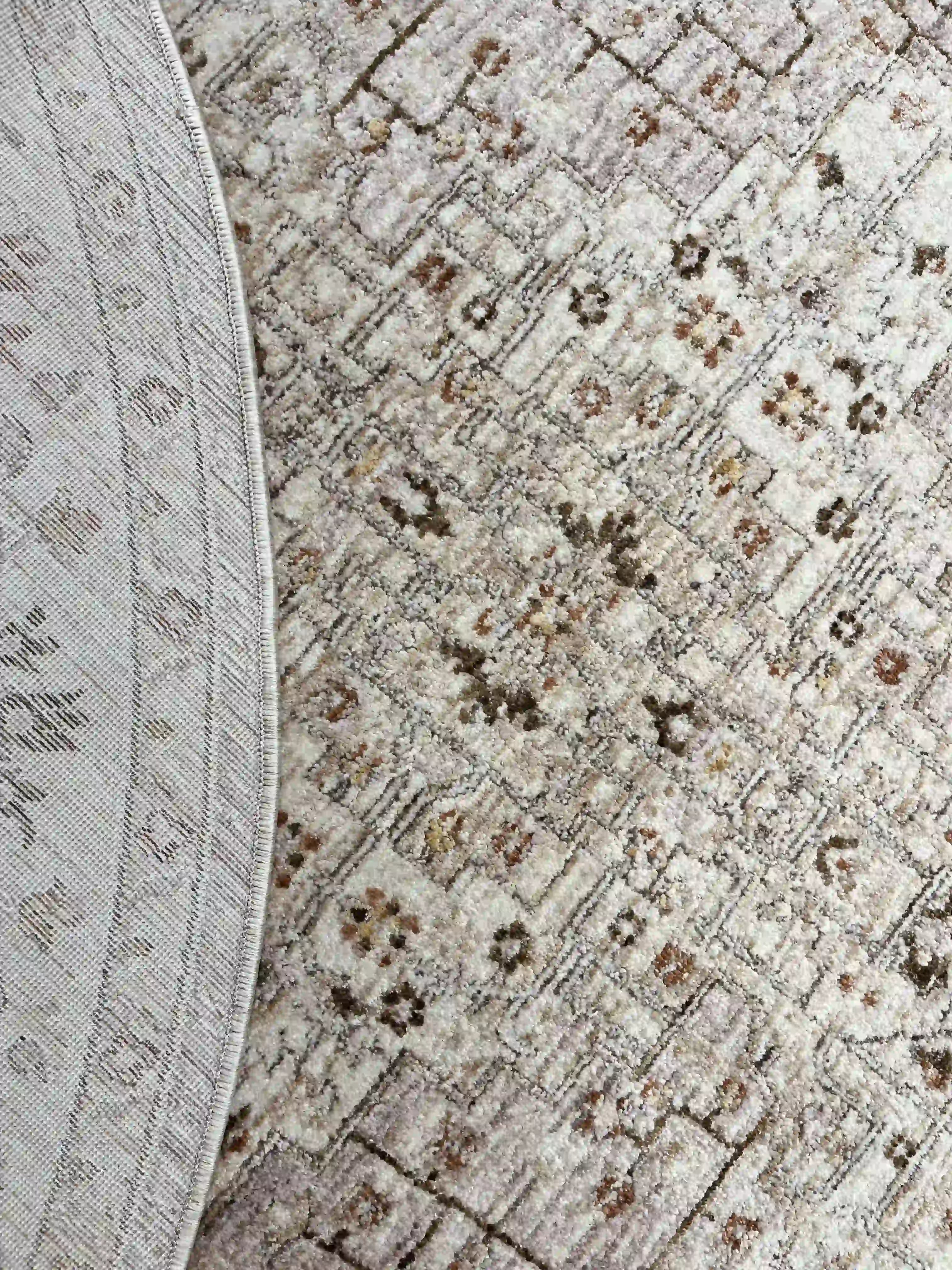 Round rug Madeleine 449 01 colorful | MADELEINE