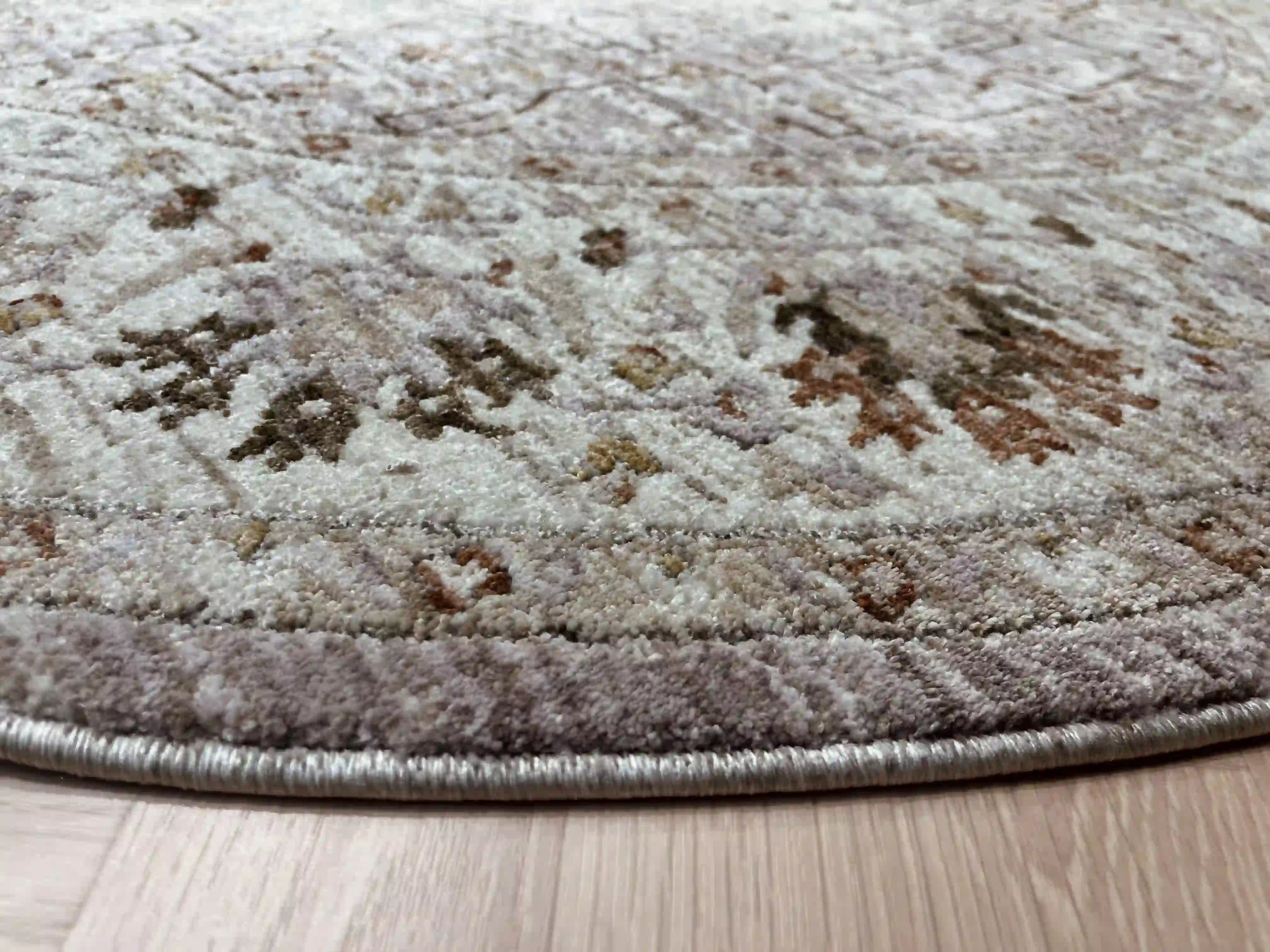 Round rug Madeleine 449 01 colorful | MADELEINE