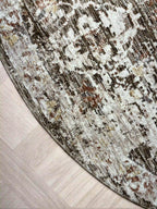 Round rug Madeleine 449 01 colorful | MADELEINE