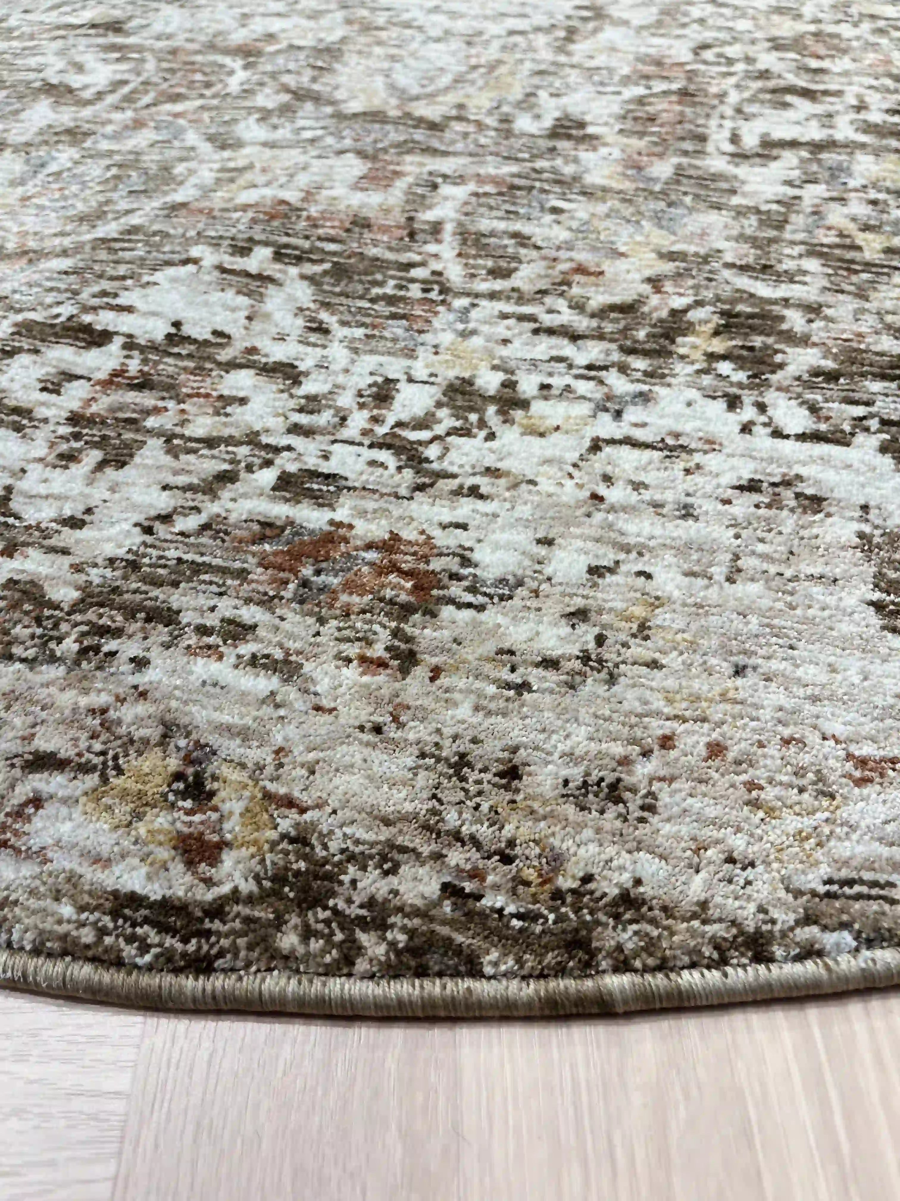 Round rug Madeleine 449 01 colorful | MADELEINE