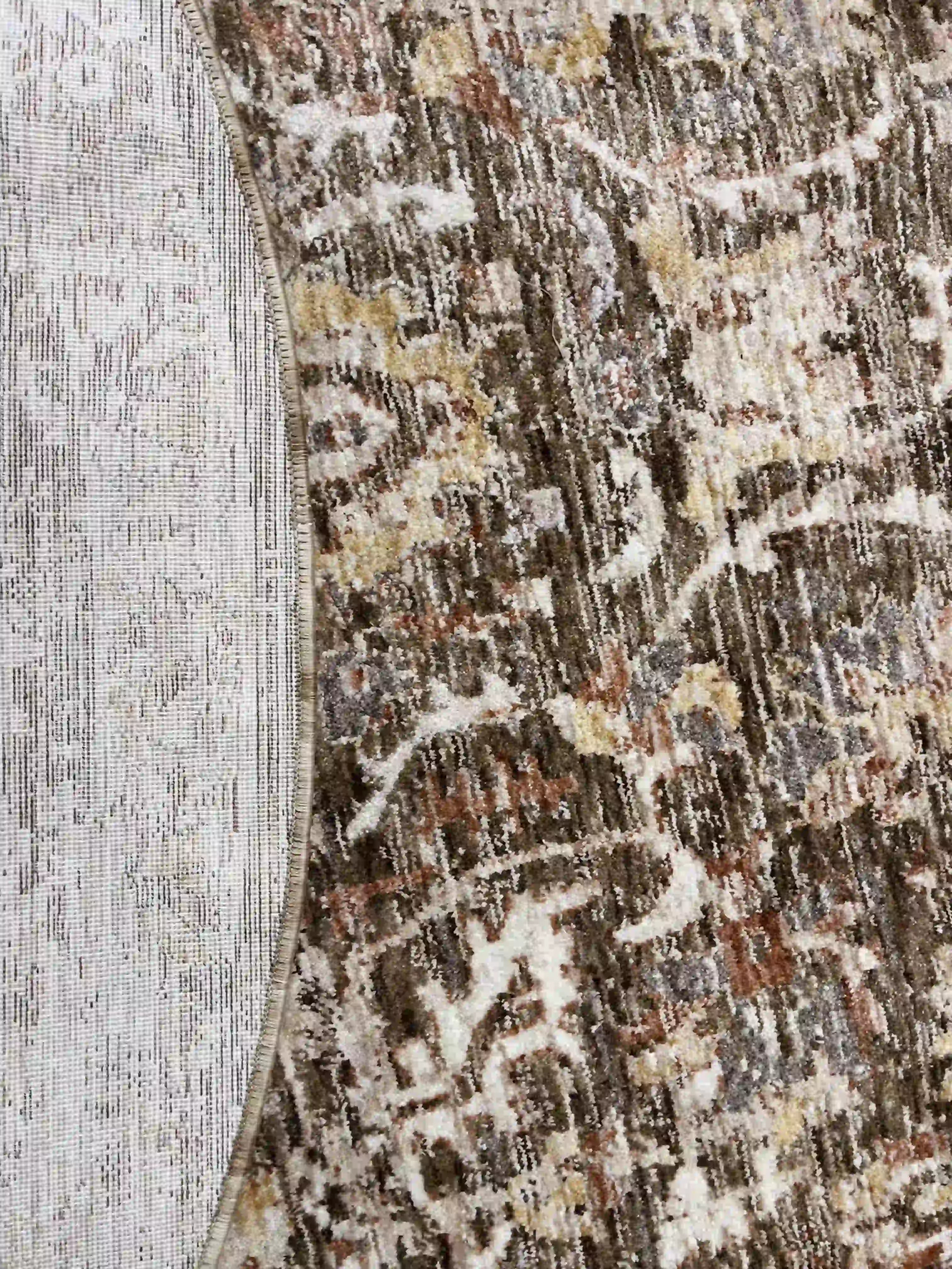 Round rug Madeleine 449 01 colorful | MADELEINE