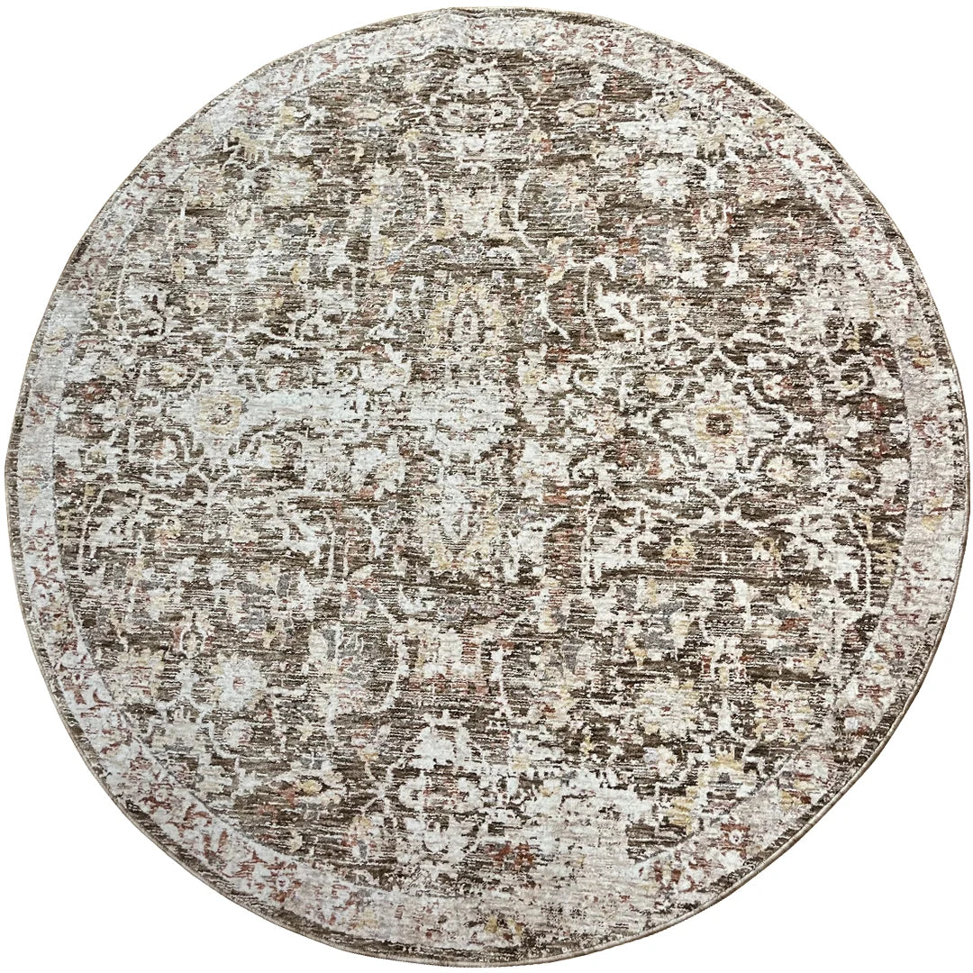 Round rug Madeleine 449 01 colorful | MADELEINE