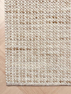 NATURAL loop pile carpet, natural beige/white 284