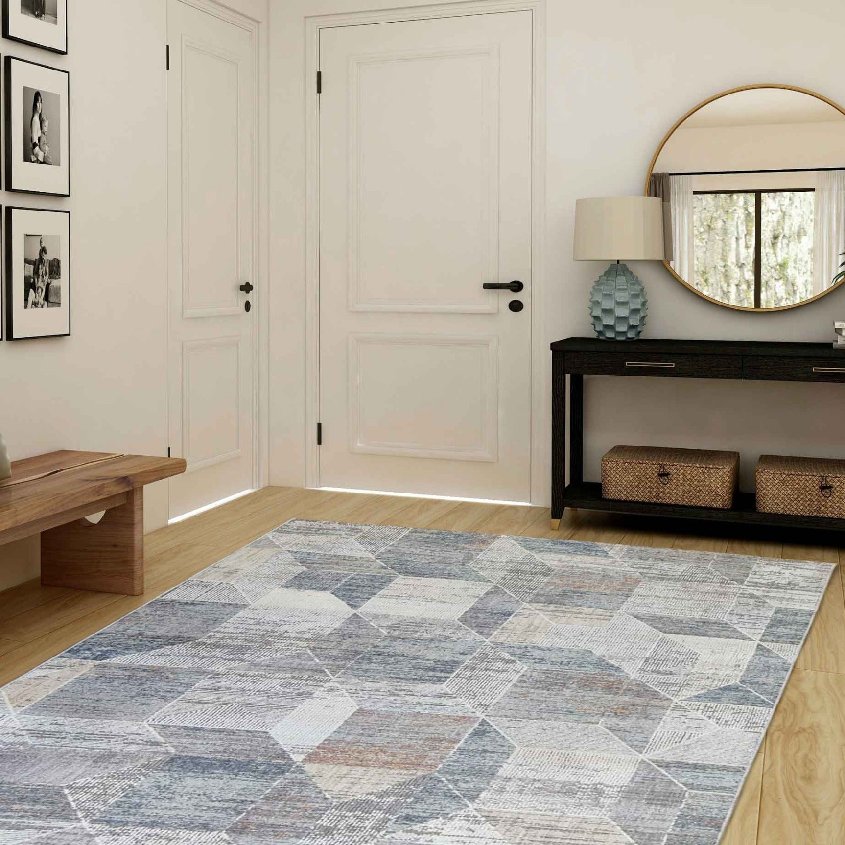 Geometric carpet 108