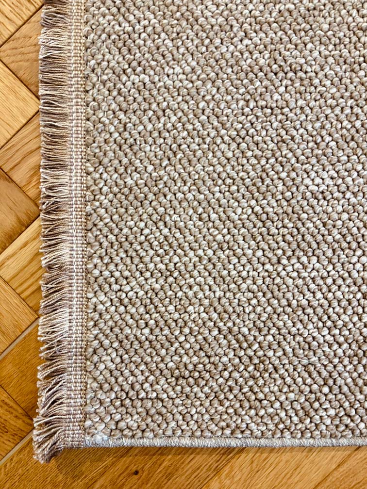 Looped carpet 283 beige | CREATION