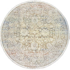 שטיח עגול מדלן 415 01 צבעוני | MADELEINE