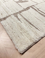 Loren Carpet 27 Cream/Brown | LOREN