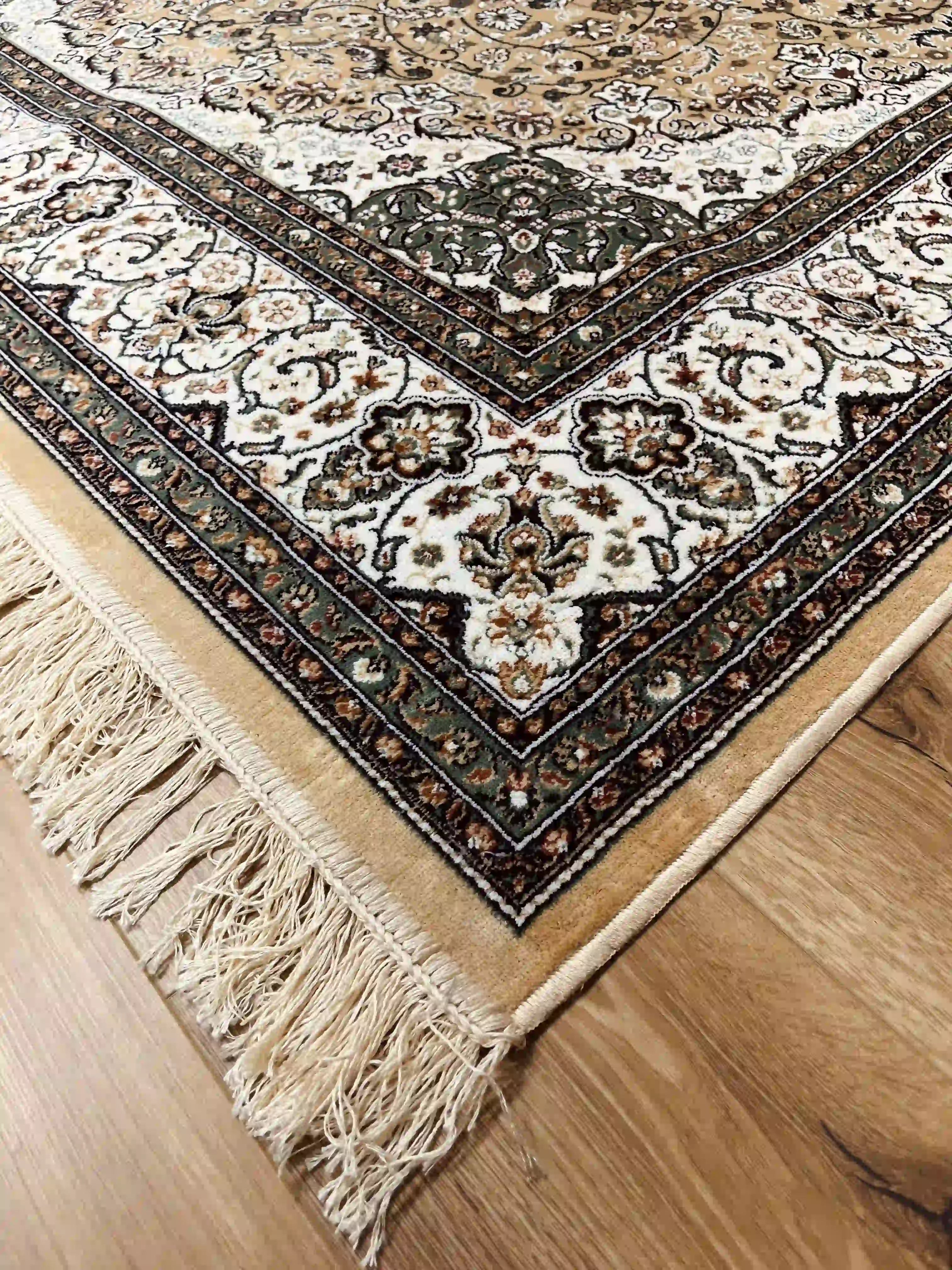 Vintage Silk Carpet 639 08 Gold | SILK