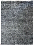 Basic Plain Carpet 456 01 Grey/Black | BASIC