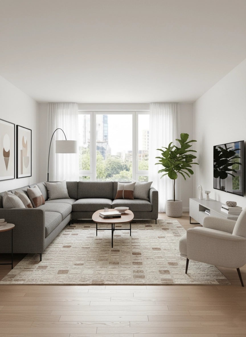 Nordic carpet Serena 317 02 beige | SERENA