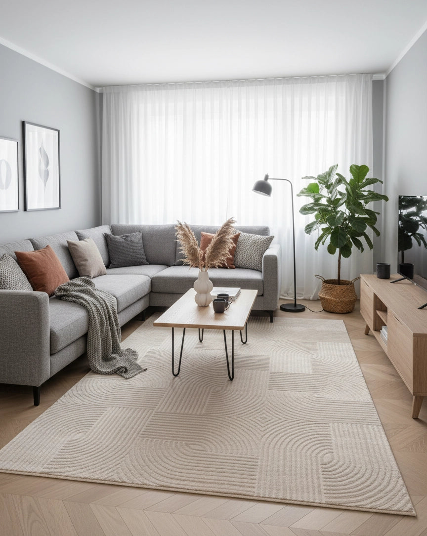 שטיח מלטה קשתות 288 01 בז' | MALTA