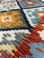 שטיח קילים 671 כתום/צבעוני 304*195 | KILIM
