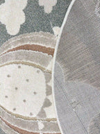 Children's Round Carpet Balloon Blooming 30 03 Colorful | KIDS