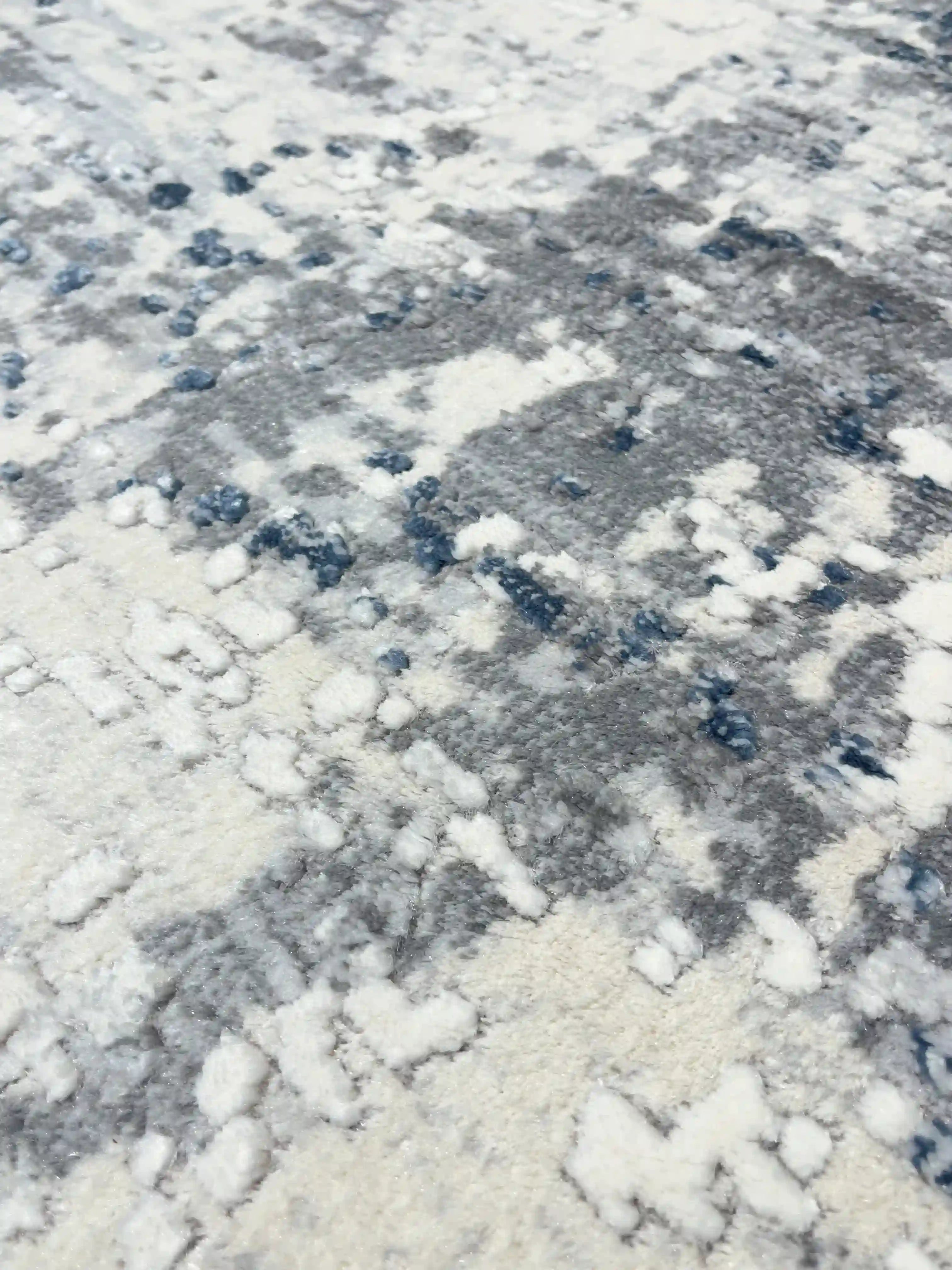 Abstract Rug Luca 100 Blue | LUKA