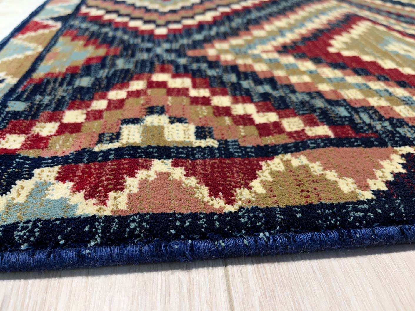 שטיח סילקי קאשן 609 כחול