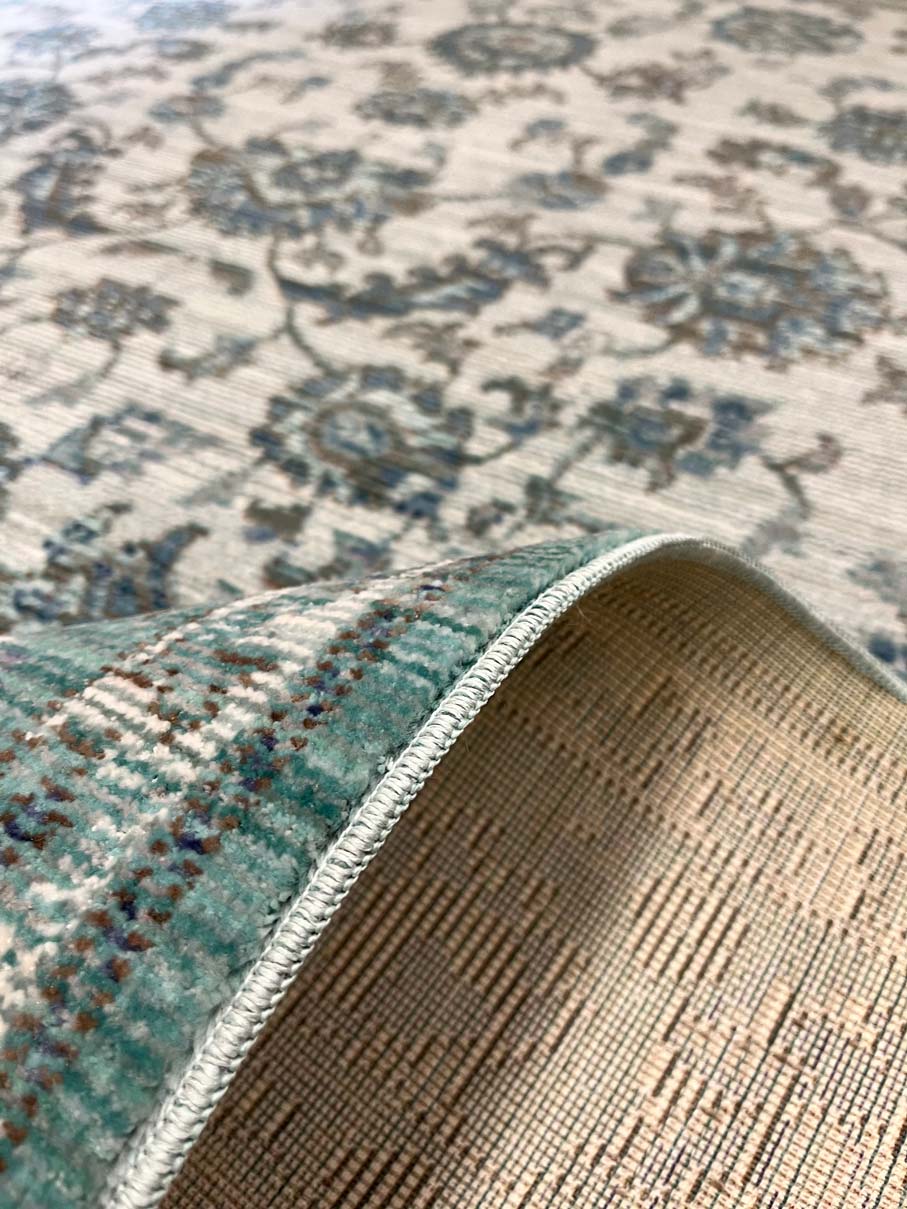 Four Seasons Turquoise Rug 424