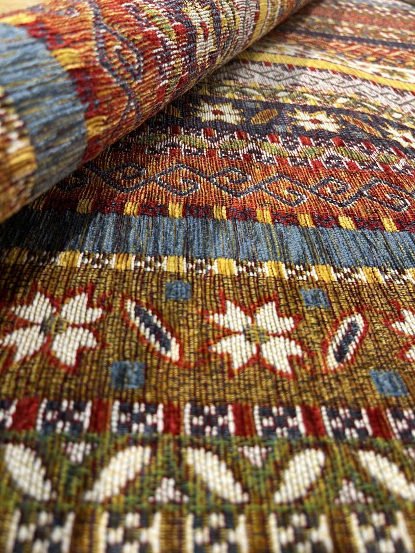 RUBI 558 red/multicolored carpet | RUBI