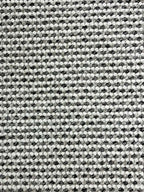 Natural loop pile rug 309 white/dark grey | CREATION