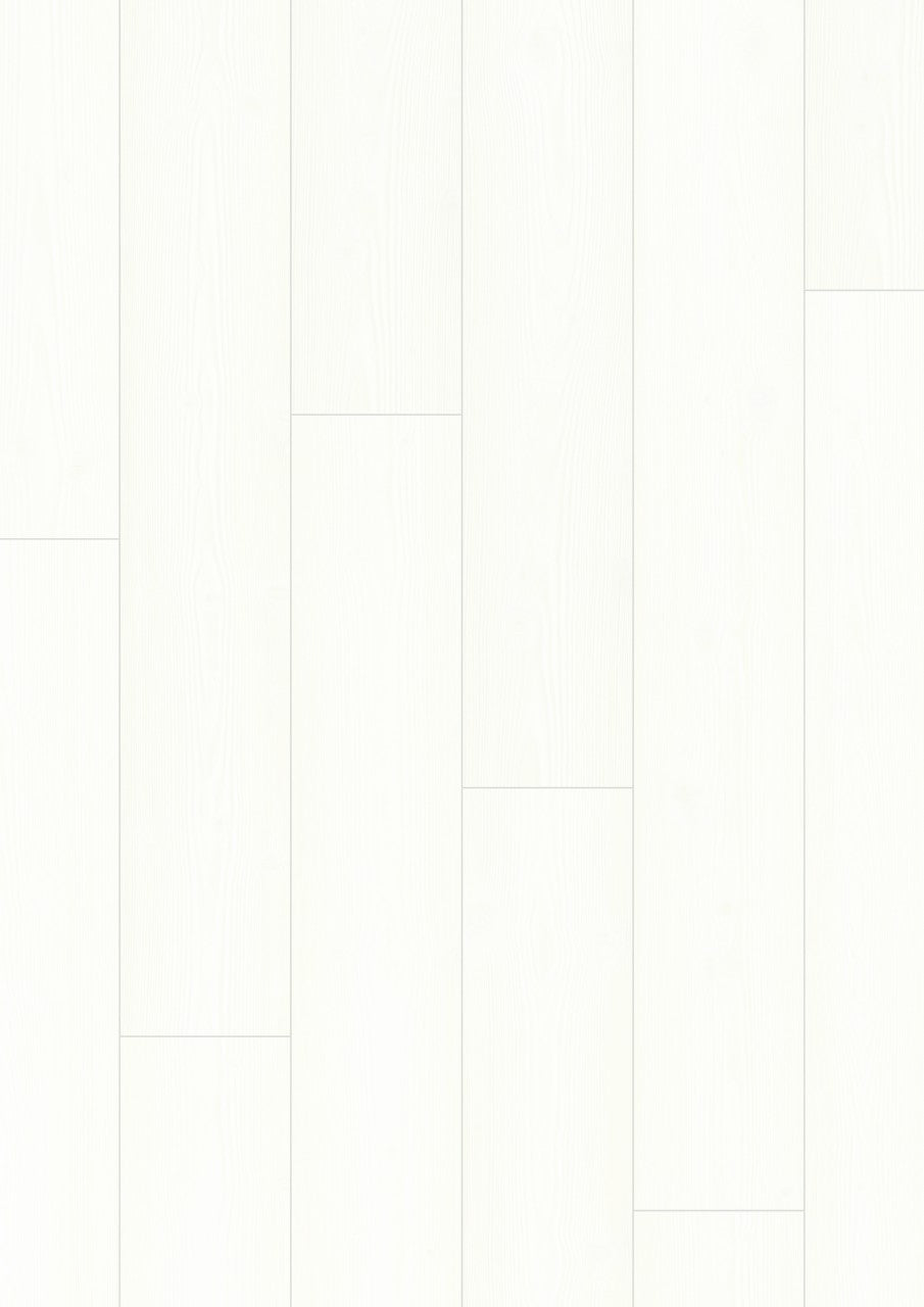 Laminate flooring Impressive White planks 1859 Quick step Impressive White planks