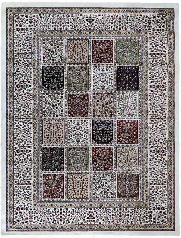 שטיח בחטיאר לבן 500