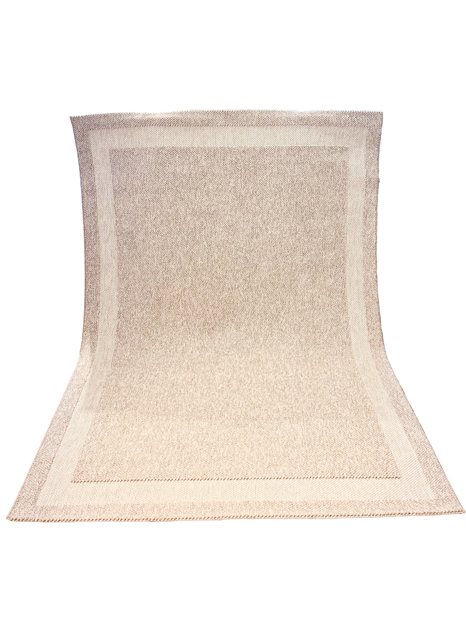 Looped rug frame 341 beige | COZY