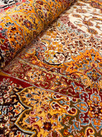 שטיח טהרן 633 בז'/כתום | TEHRAN