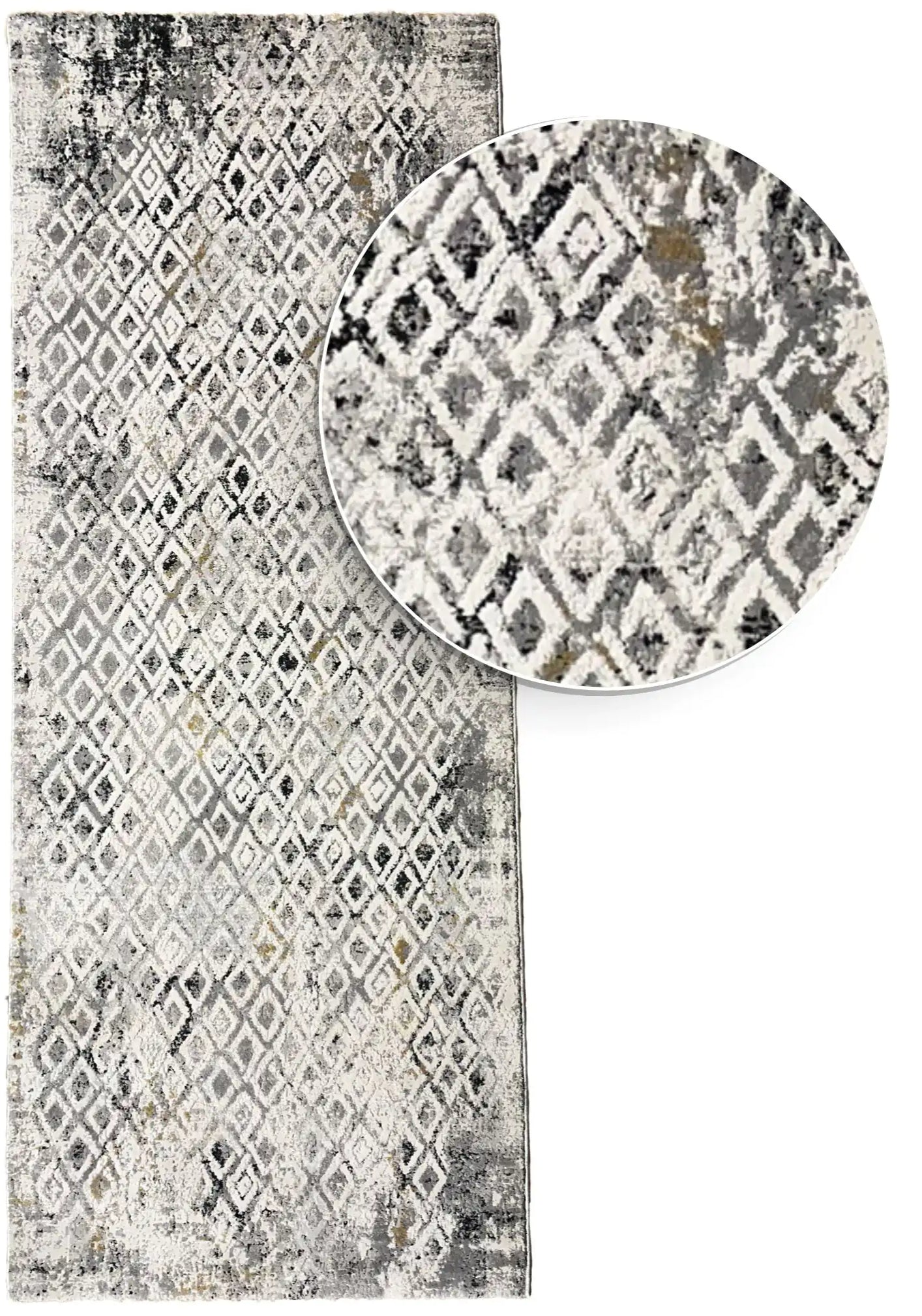 Geometric Runner Rug 155