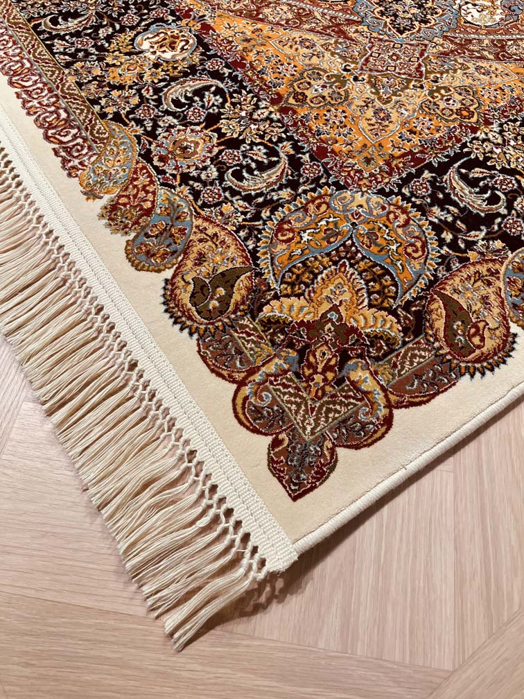 שטיח טהרן 633 בז'/כתום | TEHRAN