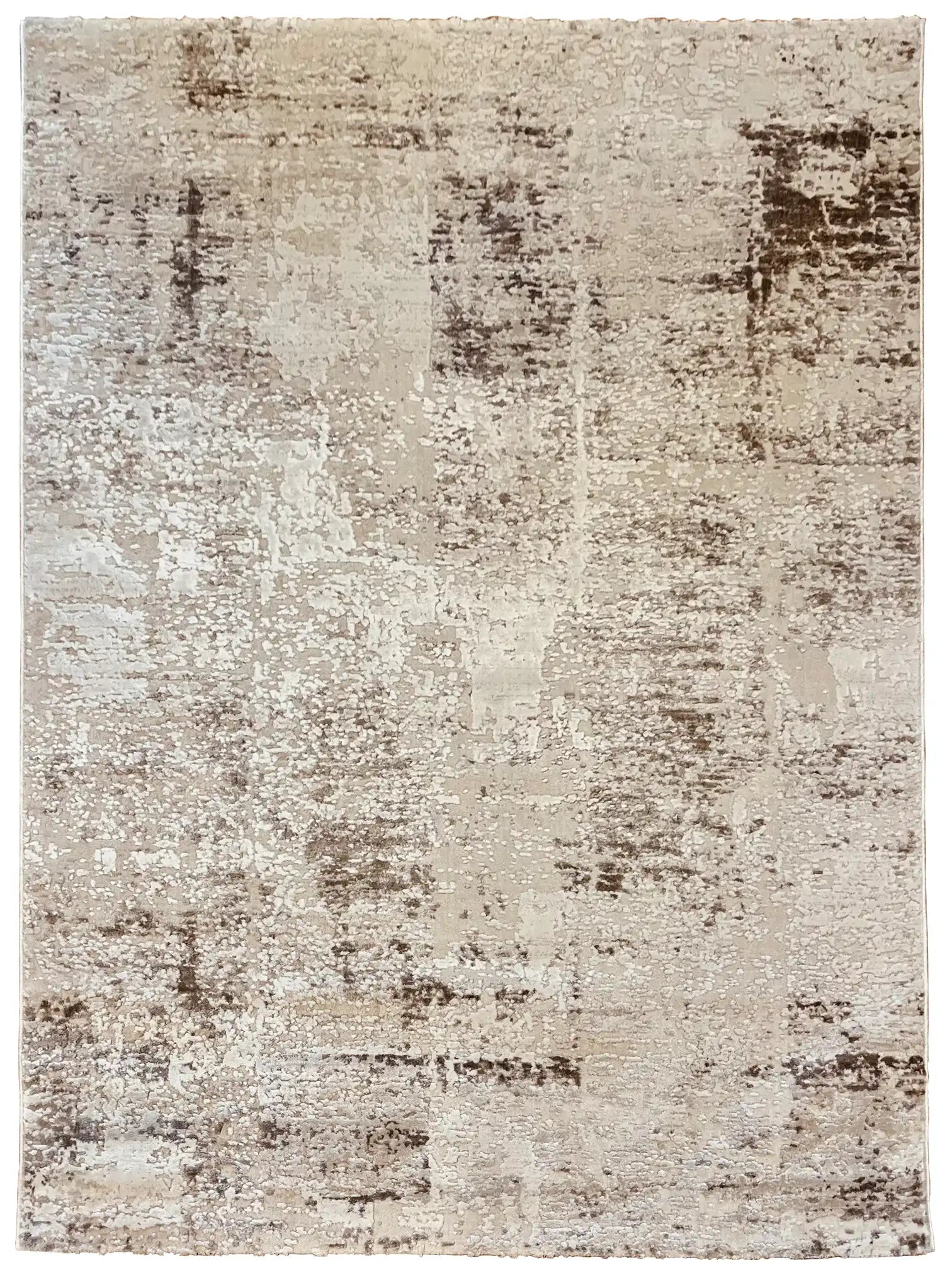 Abstract Rug Luca 100 01 Brown | LUKA