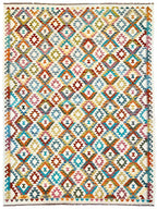 שטיח קילים 670 קרם/צבעוני 296*202 | KILIM