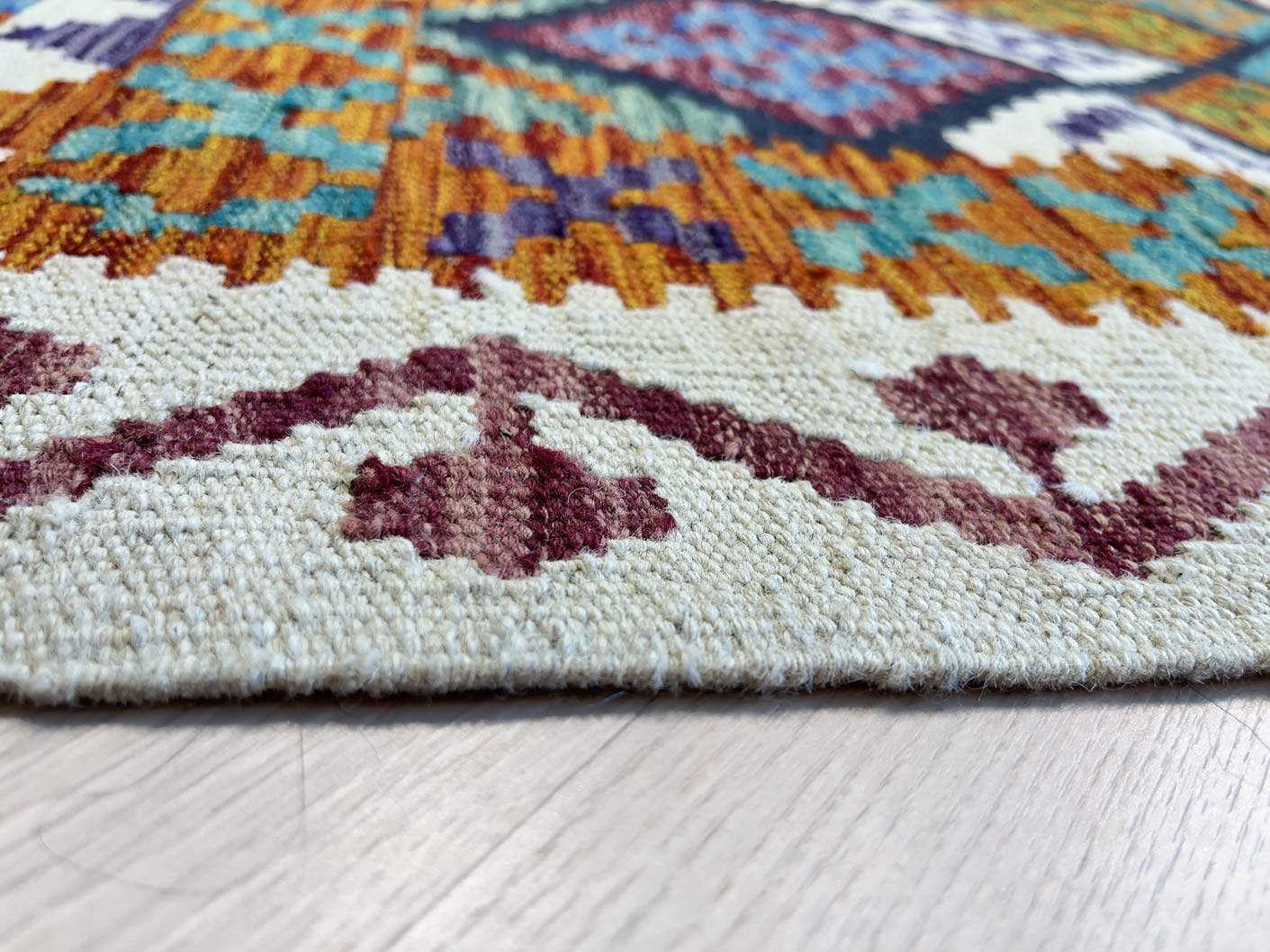 Kilim carpet 664 colorful 201*158 | KILIM