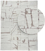 Loren Carpet 27 Cream/Brown | LOREN