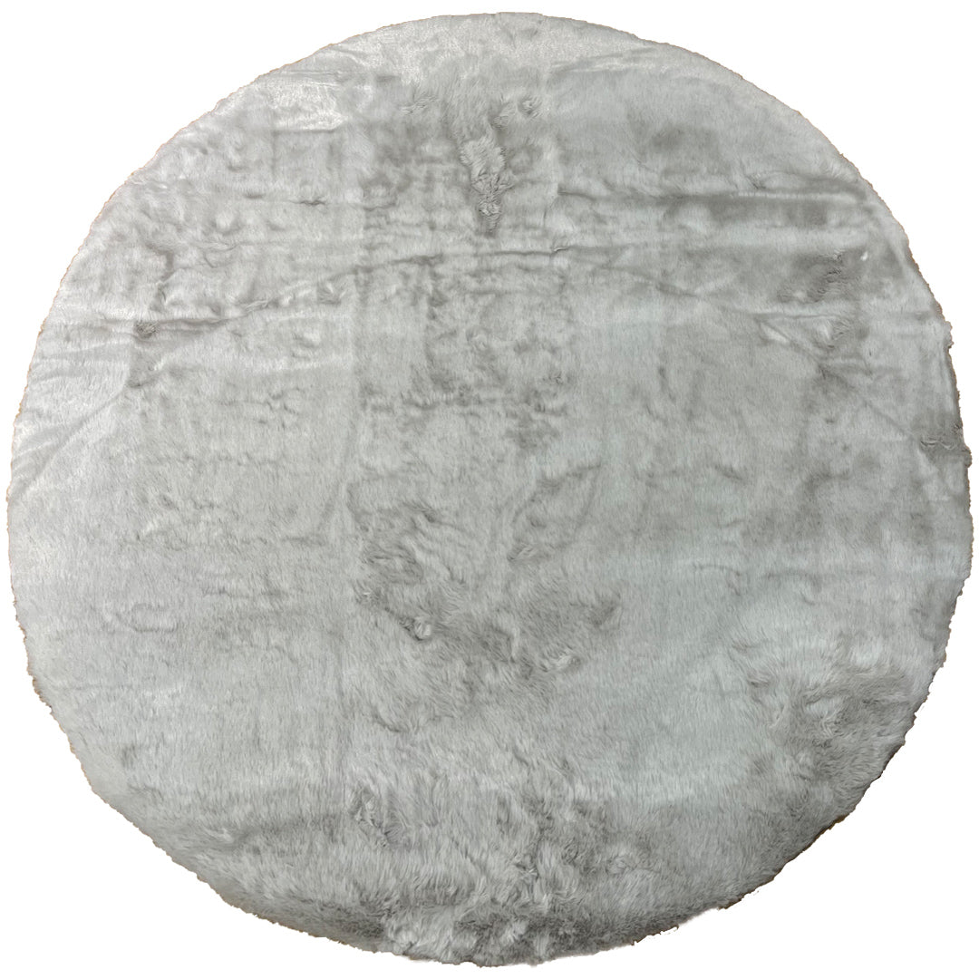 שטיח אניס עגול 222 אפור בהיר | ANISE