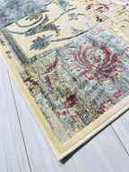 CRANBERRY Colorful Runner Rug 434