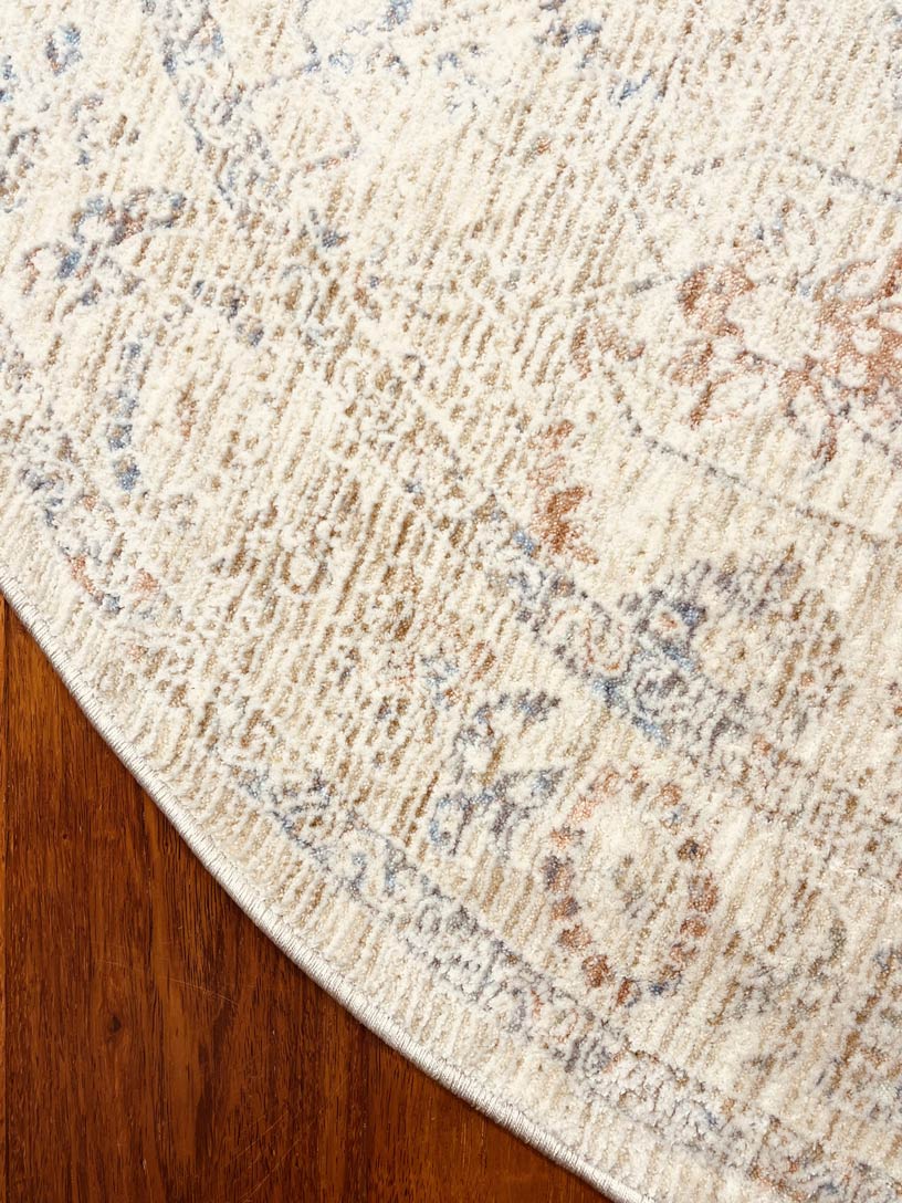 שטיח וינטג' מדלן עגול 415 צבעוני | MADELEINE