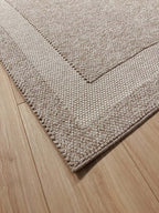 Looped rug frame 341 beige | COZY