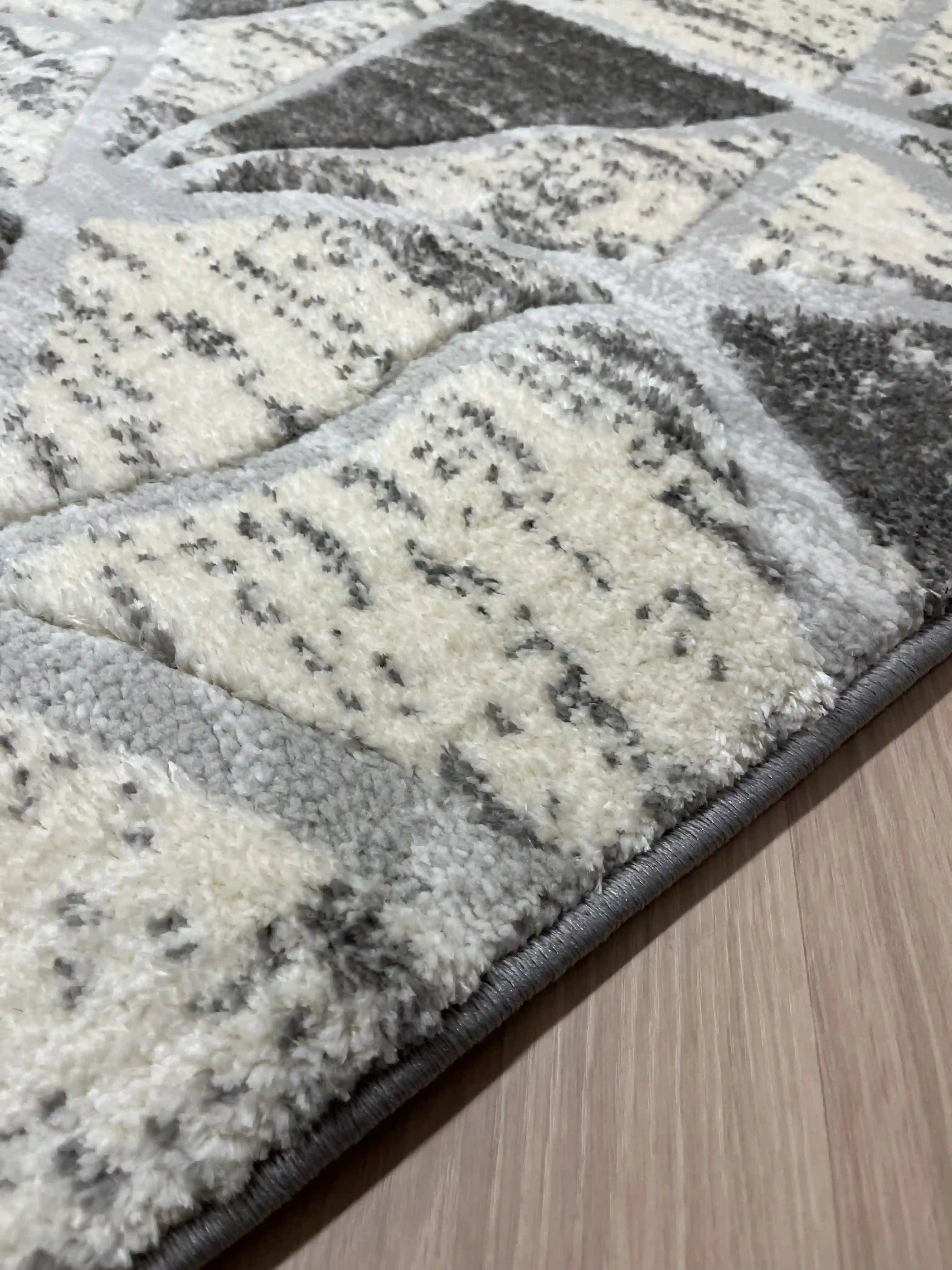 Nordic carpet Serena 317 03 gray | SERENA