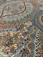 Tehran Carpet 631 Light Blue | TEHRAN