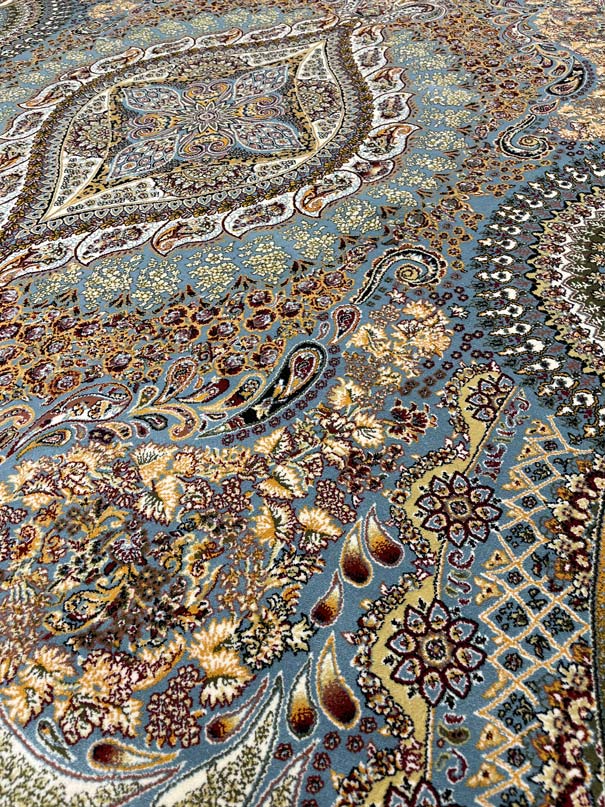 Tehran Carpet 631 Light Blue | TEHRAN